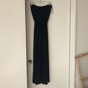 White House Black Market Strapless Jumpsuit size S